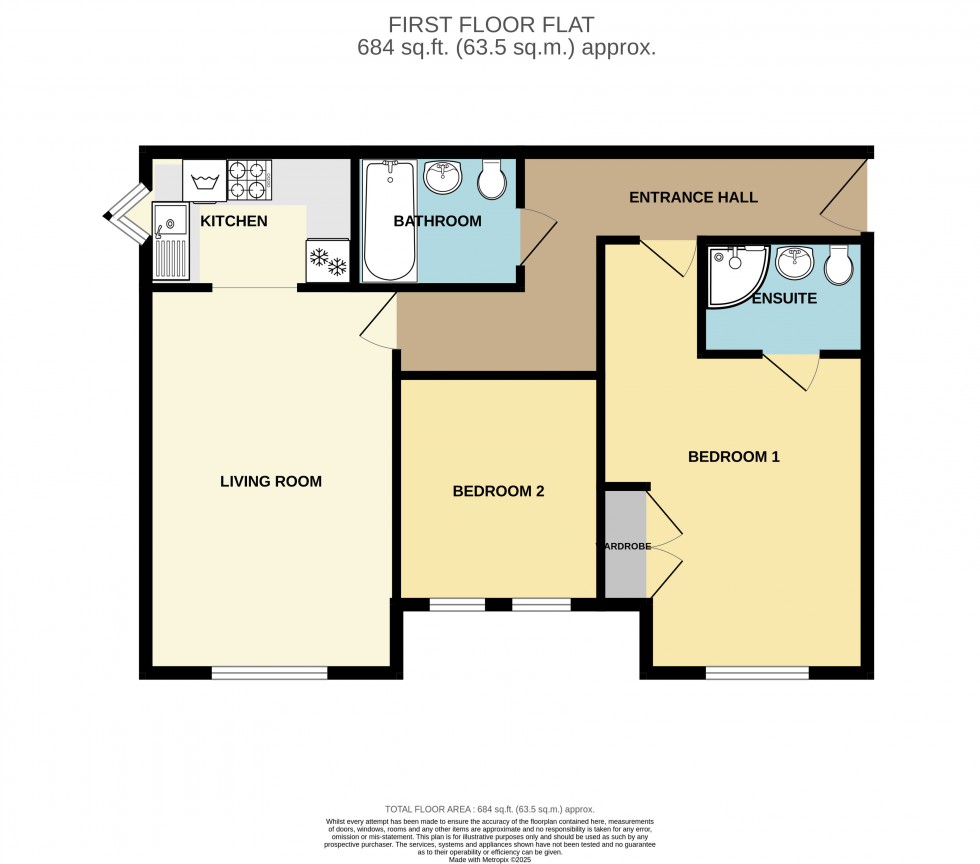 Floorplan for 21-27 Water Lane, Totton