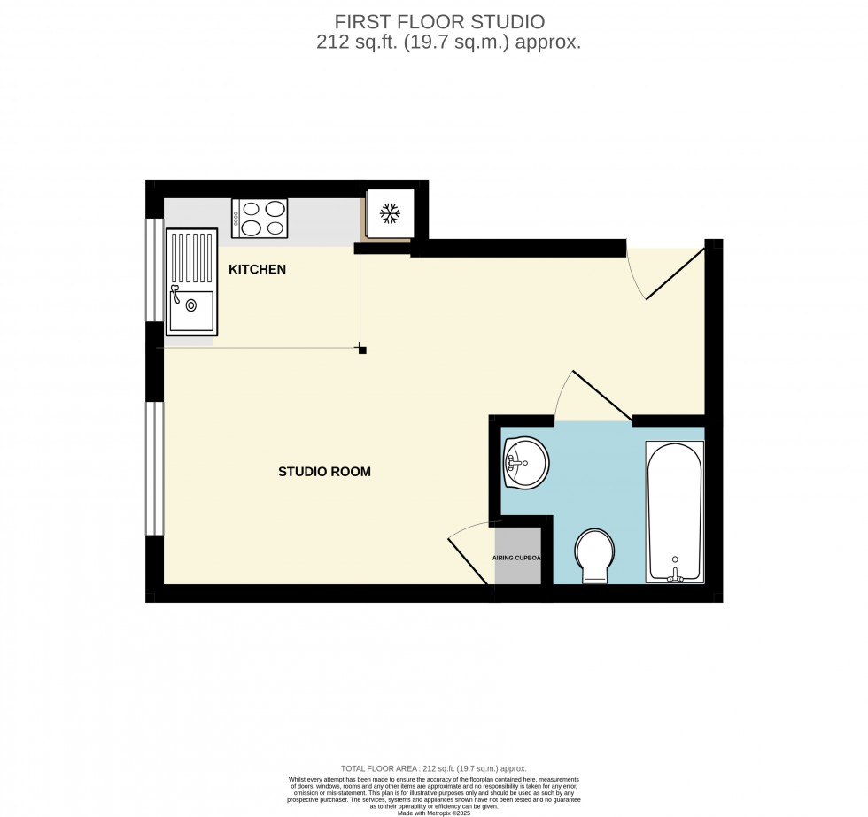 Floorplan for Avenue Road, Southampton
