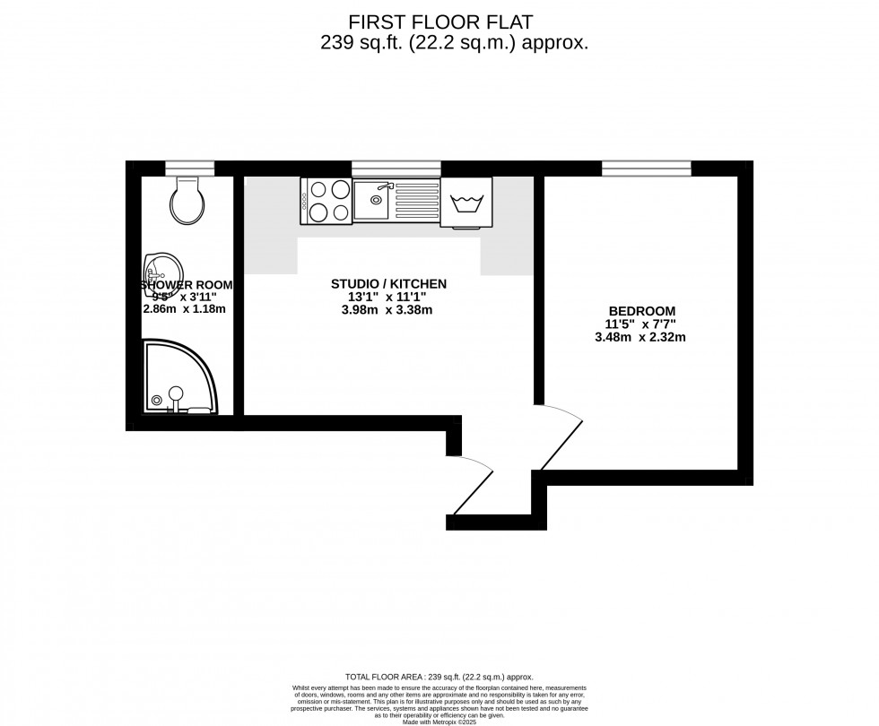 Floorplan for Rumbridge Street, Totton