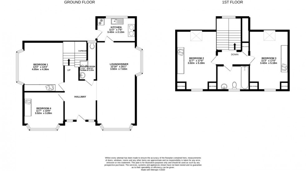 Floorplan for Calmore Road, Totton