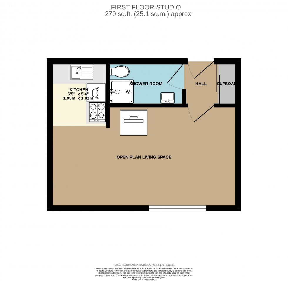 Floorplan for Elliot Close, Totton