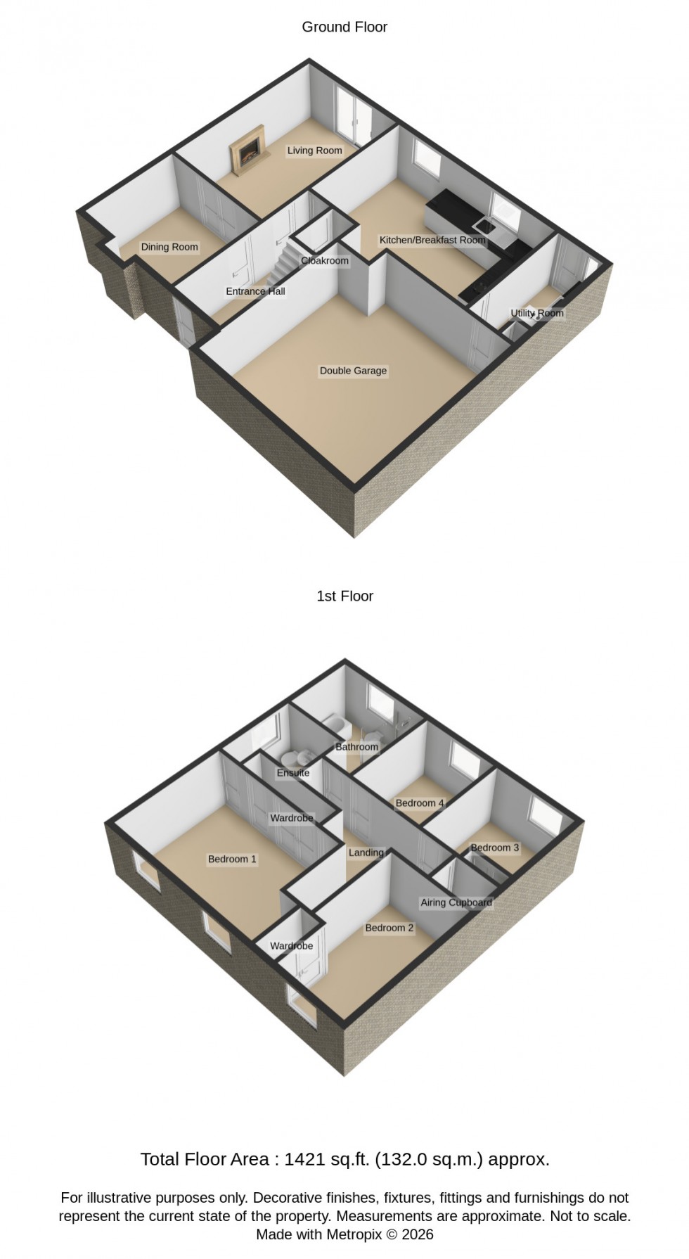 Floorplan for Kirk Gardens, Totton