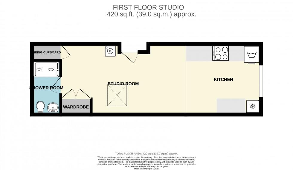 Floorplan for Commercial Road, Totton
