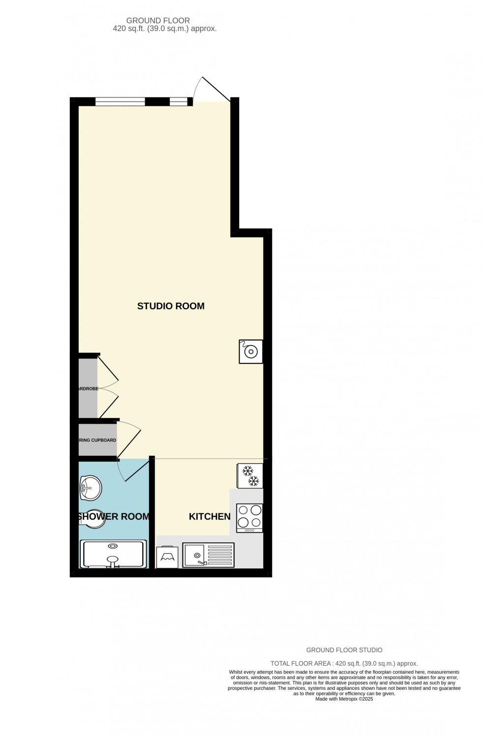 Floorplan for Commercial Road, Totton