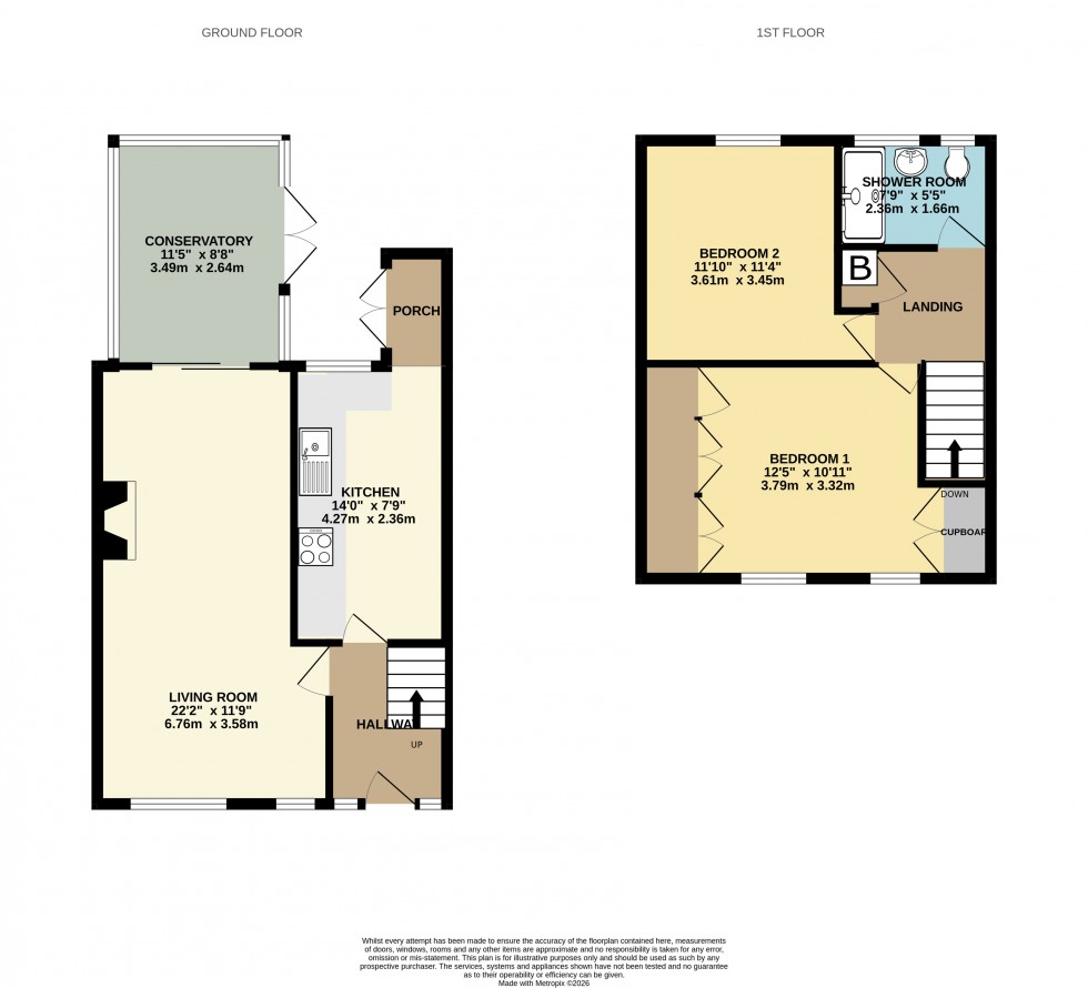 Floorplan for Mercury Close, Lordshill