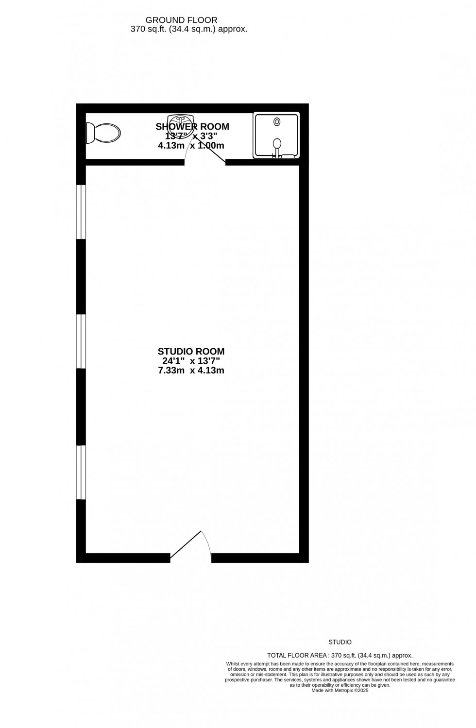 Floorplan for Newport Lane, Braishfield