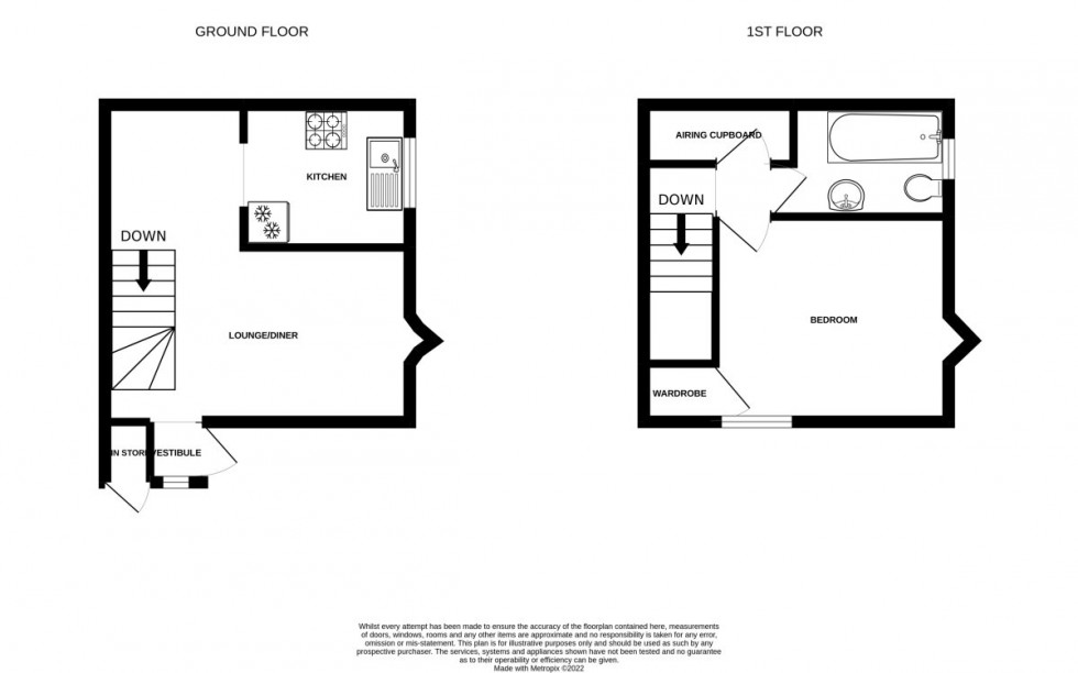 Floorplan for Trevone Close, Totton